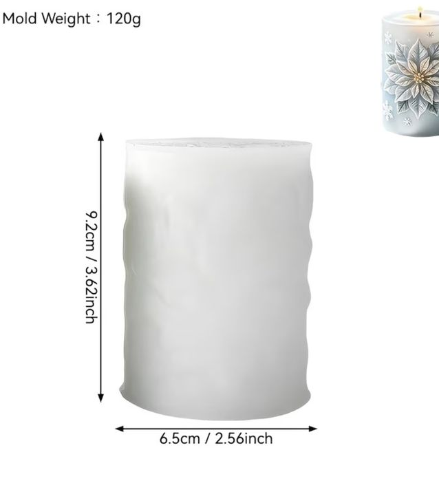 Varios moldes para velas