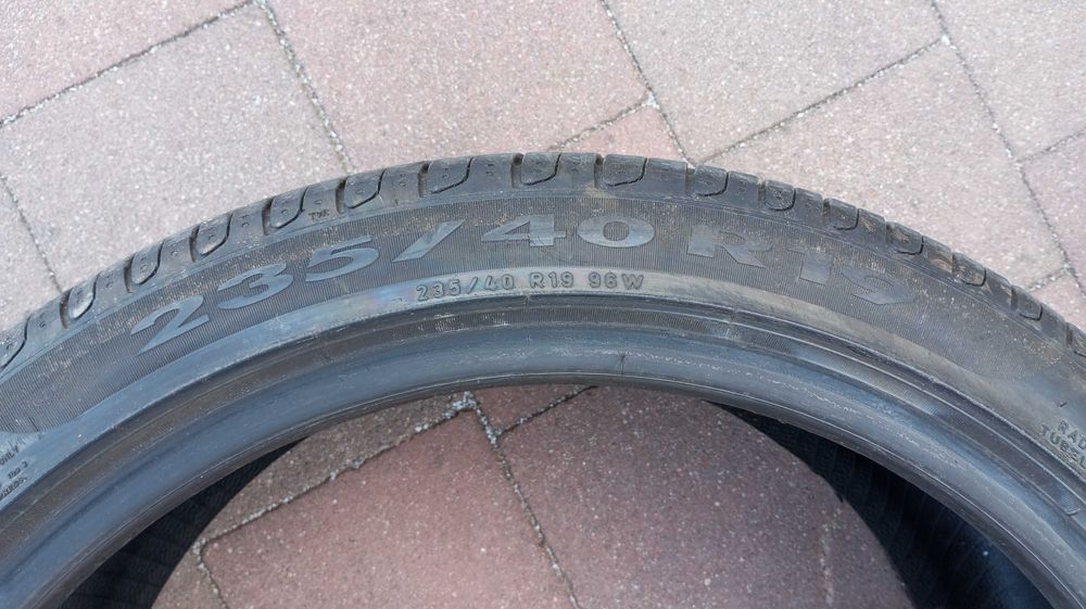 4x opony letnie 235/40R19-- Pirelli Citurato P7 5mm!