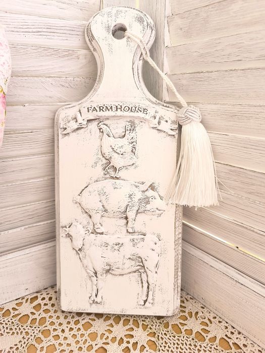 Deska ozdobna do kuchni farmhouse