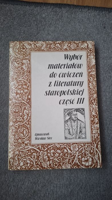 Podręcznik:  Wybór materiałów do ćwiczeń z literatury