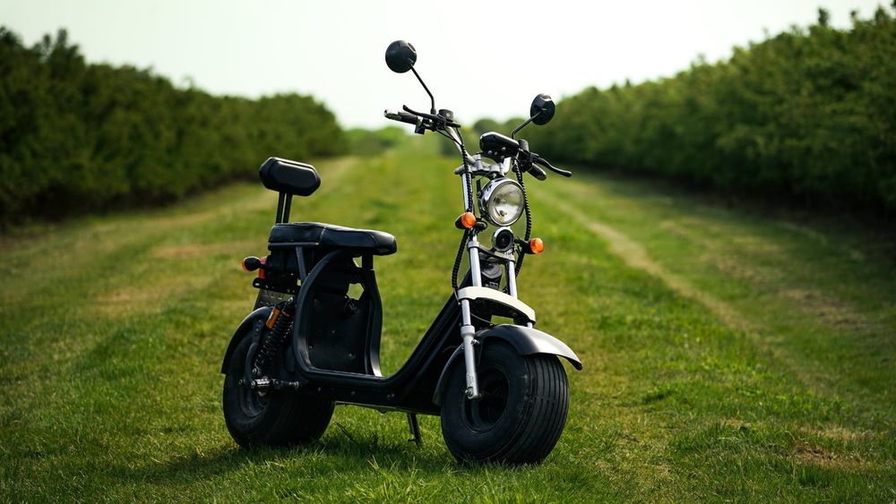 Bili Coco Big Chopper Shansu CityCoco 3000W | Zarejestrowany w PL | Nowa opona JAPONIA |