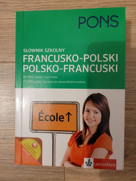 Słownik szkolny francusko-polski polsko-francuski