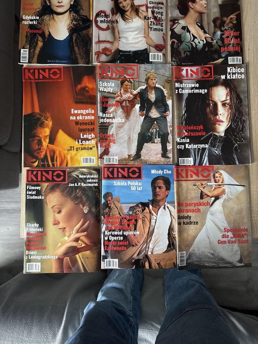 Gazety magazyn czasopismo „ Kino”15 szt 2003 - 2005r