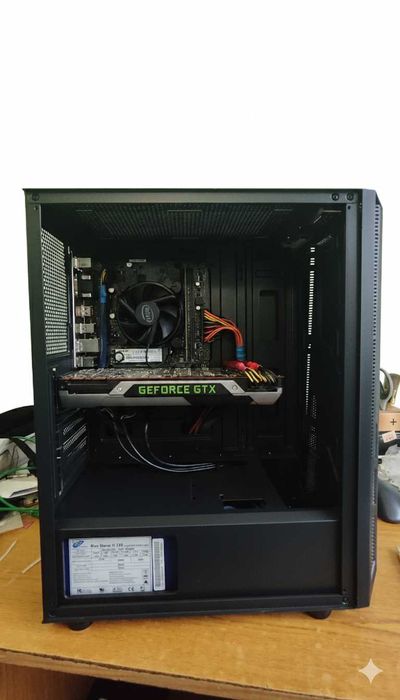 Intel i5 8600K, 8 ГБ DDR4, GTX 780, SSD 128 ГБ, HDD 512 ГБ, PSU 500 W