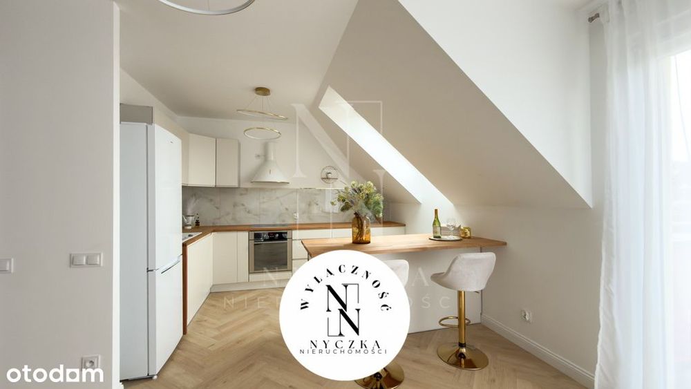 Warzymice - 2 pokoje z antresolą - wysoki standard