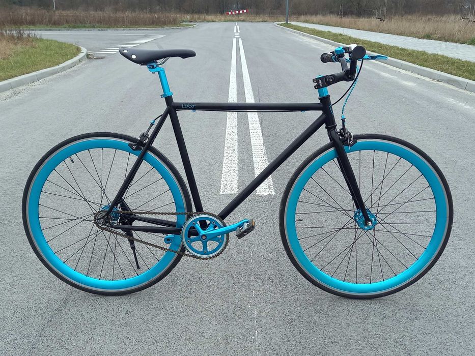 LOCO rower miejski, idealny, DUOMATIC Kickshift