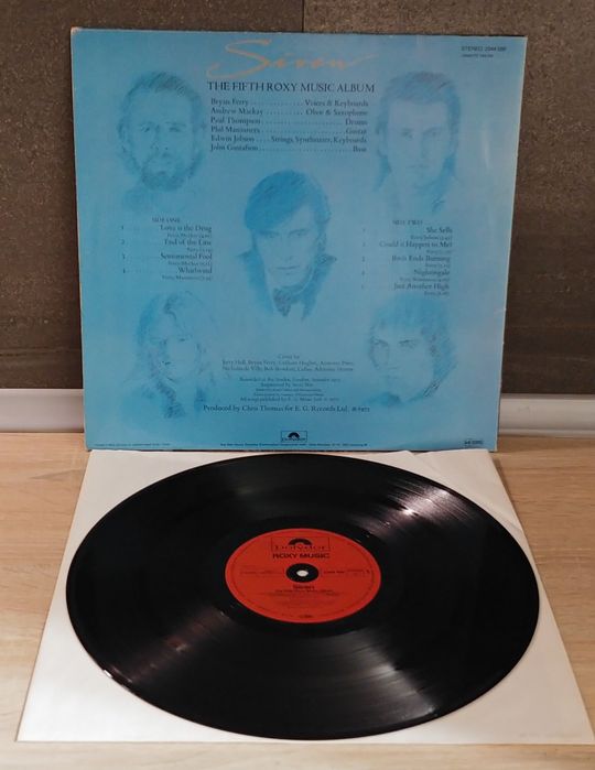 Roxy Music – Siren . Polydor . Płyta winylowa .