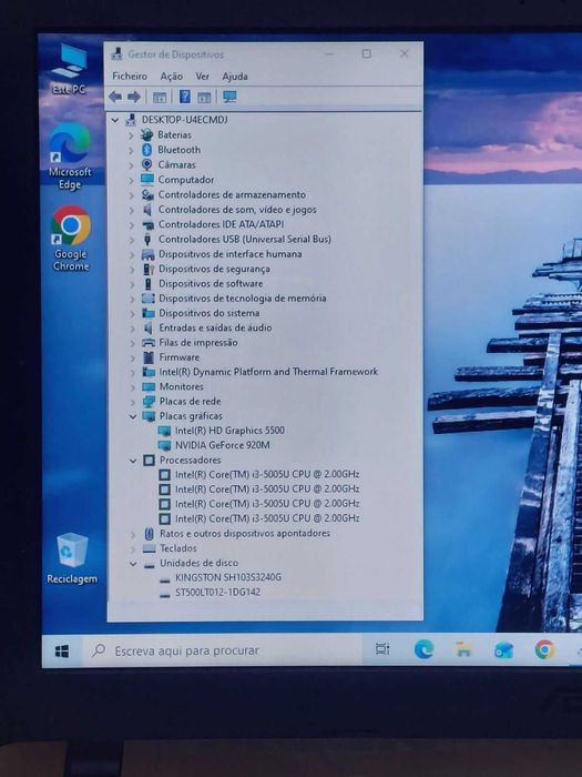 Asus processador i3 SSD 8Gb Ram