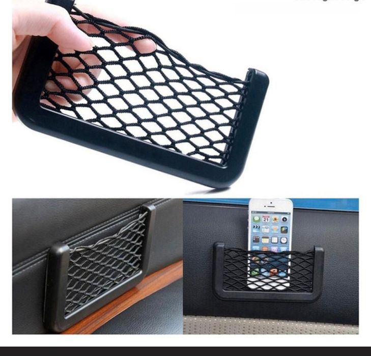 Bolsa Auto Arrumo/Organizador Rede Elástica