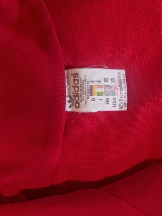 bluza adidas oldskul rozpinana xs