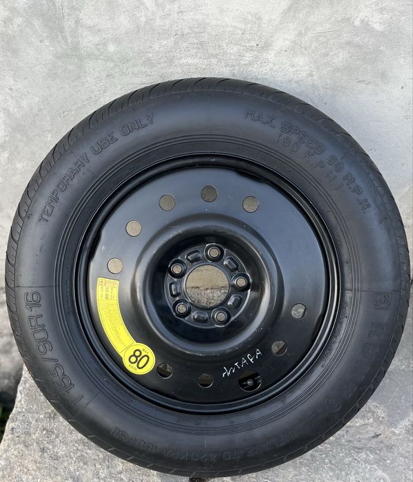 Докатка Запаска Опель Антара Шевроле Каптіва r16 155/90 5*115 dia 70.1 Opel Antara Chevrolet Captiva