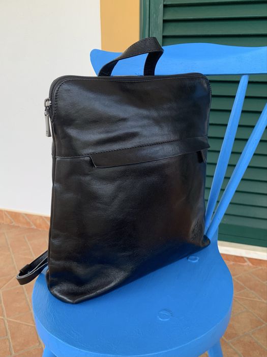 Mochila de pele Marta Ponti