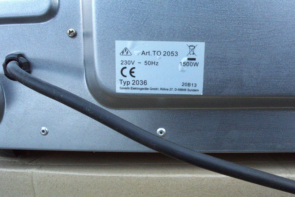 Mini piekarnik elektryczny Severin, opiekacz, model TO 2053