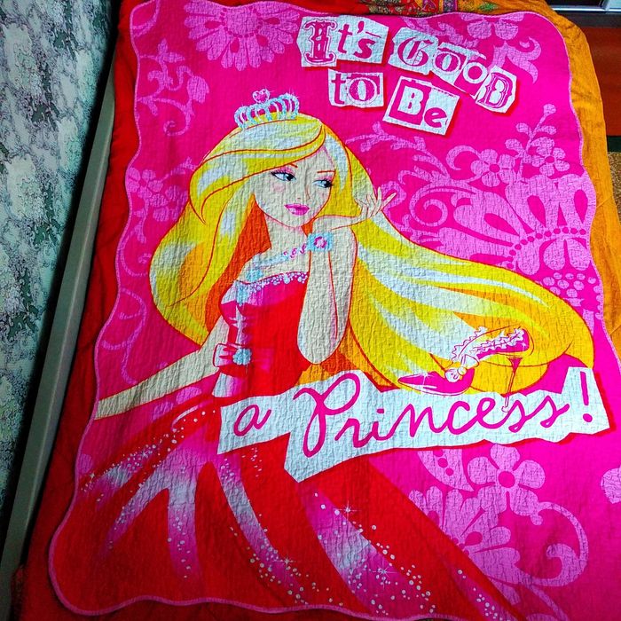 Покривало, плєд для дівчинки + наволочка