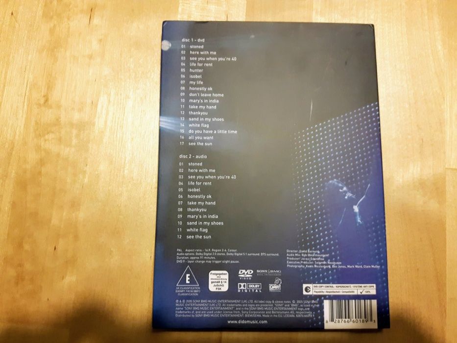 DVD CD duplo Dido Live at the Brixton Academy Lisboa • OLX.pt