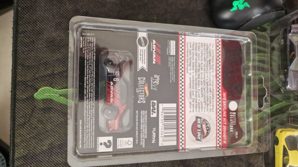 Hot wheels rlc Nissan skyline H/T 2000 GT -R