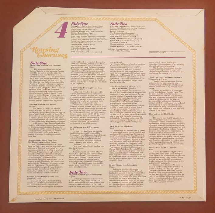 Conjunto de 3 LPs Vinil – Command Performance: A Night at the Opera (+ Box)