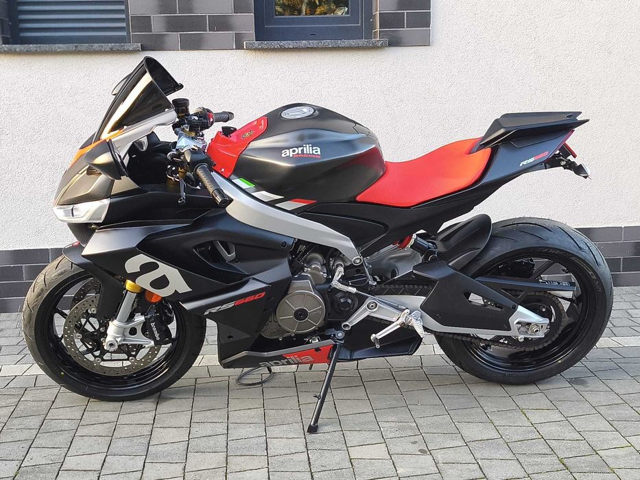 Aprilia RS 660 Nowe Opony Quickshifter ABS Mapy Transport RATY