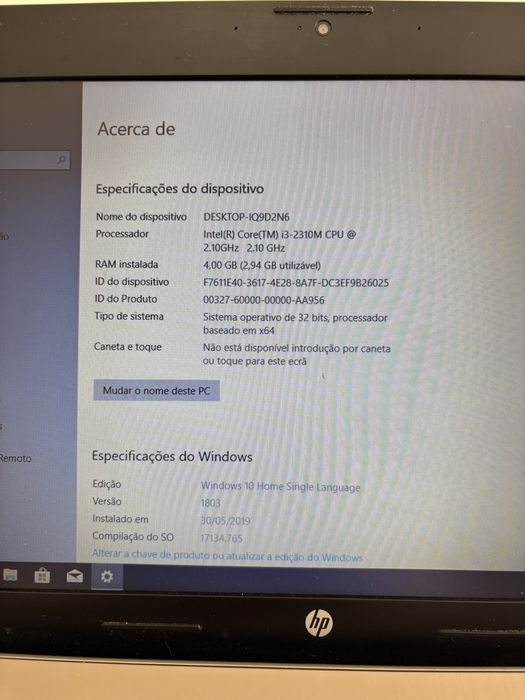 Computador HP Probook 4530s