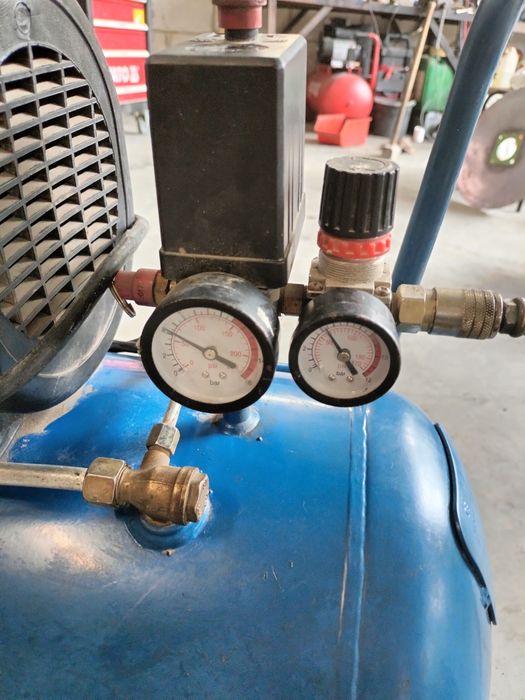 Sprężarka kompresor 50 l Scheppach