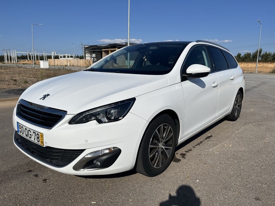 Peugeot  308  blue Hdi allure