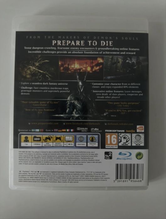 Gra Dark Souls 1 I Playstation III 3 PS3 Tanio! Okazja!