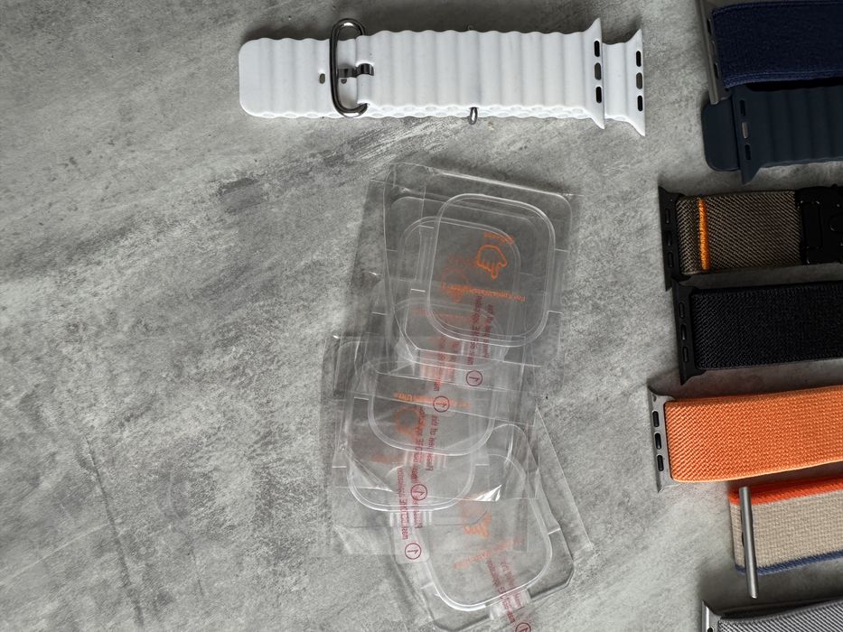 Ремешки ,Браслеты Apple Watch 1/11, Ultra 1.2 42-49mm защитные стекла