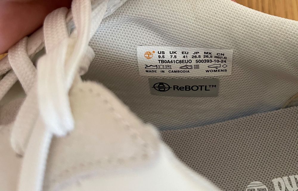 Кросівки Timberland, нові, шкіряні, розмір 41