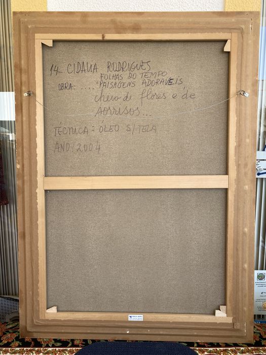 Quadro de  Cidália Rodrigues