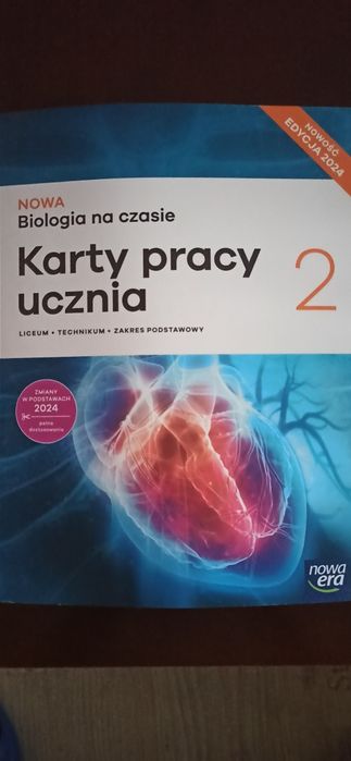 Nowa Biologia na czasie 2. Karty pracy ucznia 2.