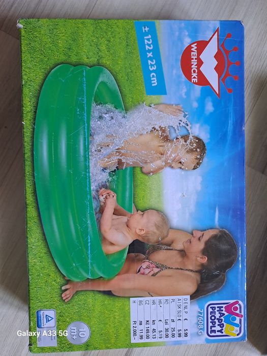 Basen dla dzieci nowy