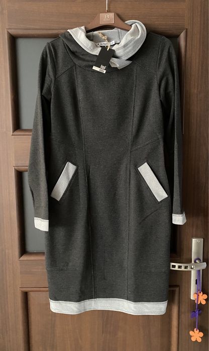 Sukienka szara DeFacto Nowa