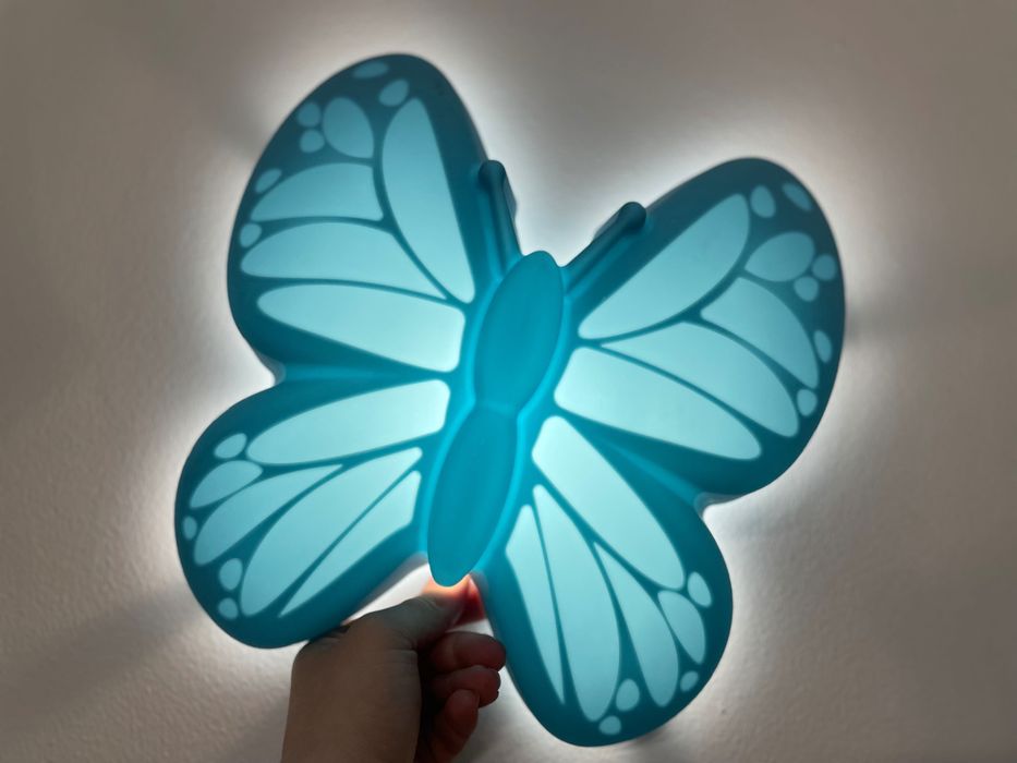 Lampka IKEA UPPLYST LED, 24V 1,6W, bardzo dobry stan Niebieski Motylek