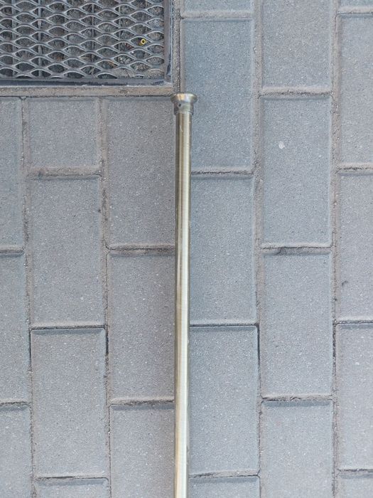 Karnisz mosiężny 300 cm - 3 wsporniki