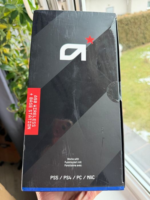 SŁCHAWKI ASTRO A50 Wireless + Base Station PS5/PS4/PC/MAC czarne