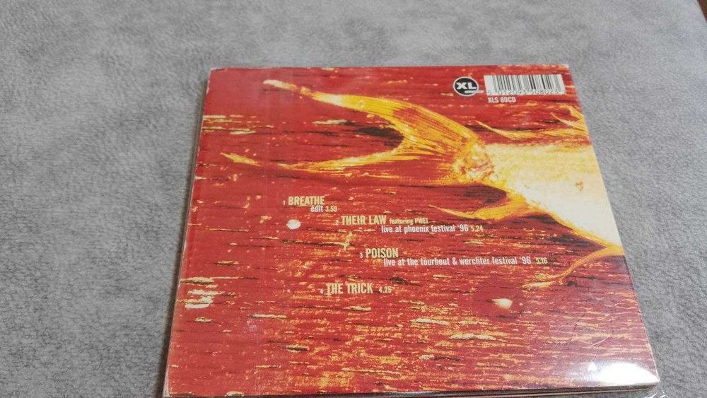 prodigy - breathe. британский cd в прекрасном состоянии