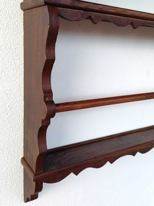 Escaparate em Madeira com 3 Prateleiras