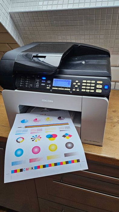 Drukarka urządzenie wielofunkcyjne skaner Ricoh Aficio SG3100FNW kolor