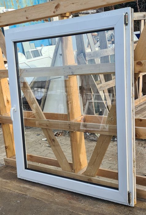 OKNO KacprzaK 124X142 Okna Używane Plastikowe PCV Lider Okna OLX