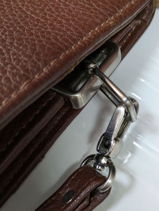 Сумка кожаная мужская (барсетка)