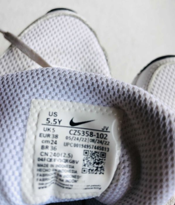 Buty NIKE AIR MAX - unisex, białe, rozm.EUR 38, 24 cm