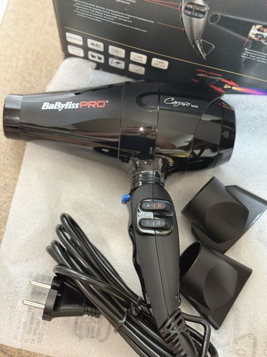 Професійний фен BaByliss PRO Caruso Ionic (модель BAB6510IRE)