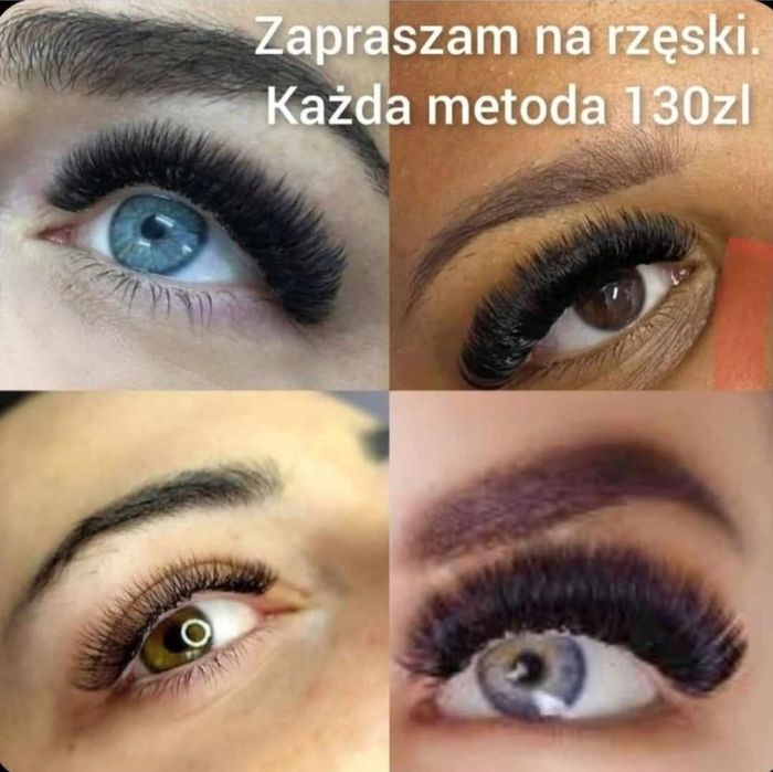 Aplikację rzęs Gliwice