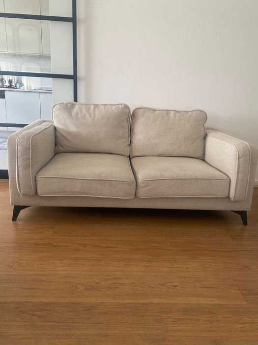 Sofá 2 Lugares Bege Ótimo Estado - 250€