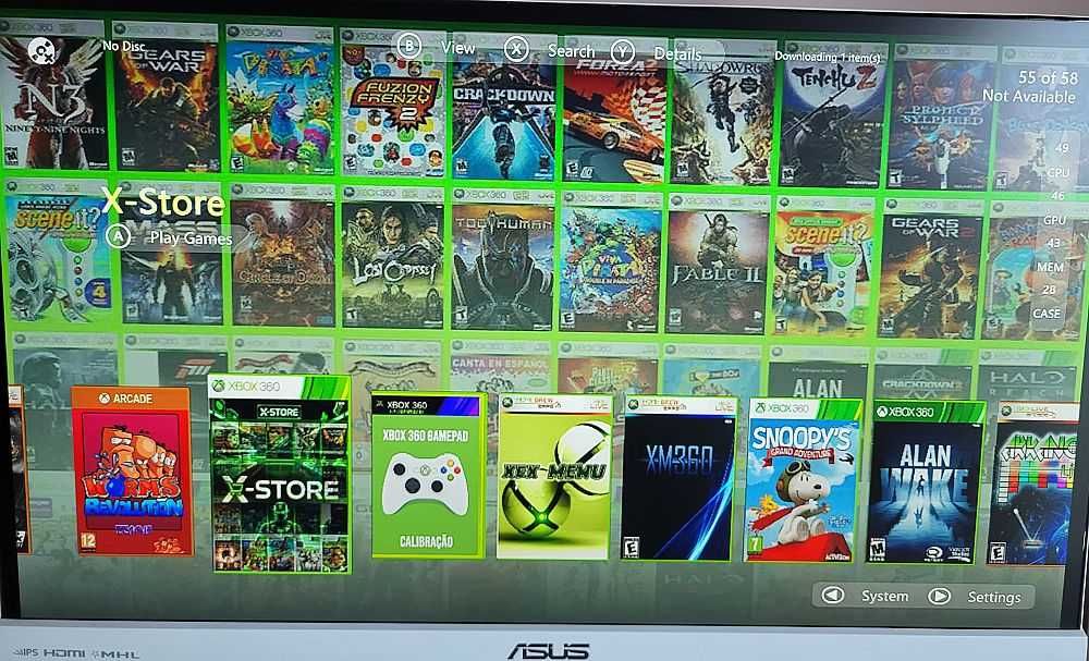 Xbox 360 Slim 320GB RGH 3.0