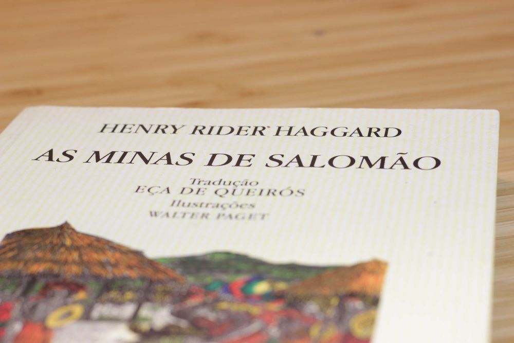 AS MINAS DE SALOMÃO (livro em português)