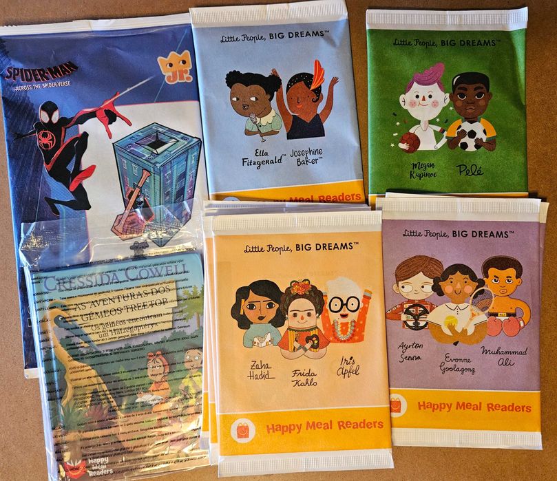 Brinquedos - Brindes Mcdonald's e Burguer King - NOVOS