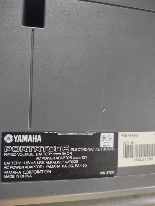 Yamaha psr p300 синтезатор
