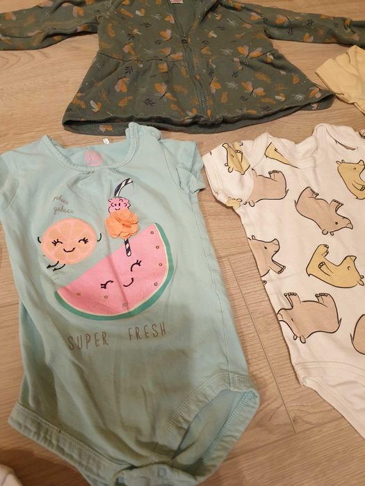20szt. paka ubrań r. 80 dla dziewczynki, wiosna, Cool Club Baby Gap