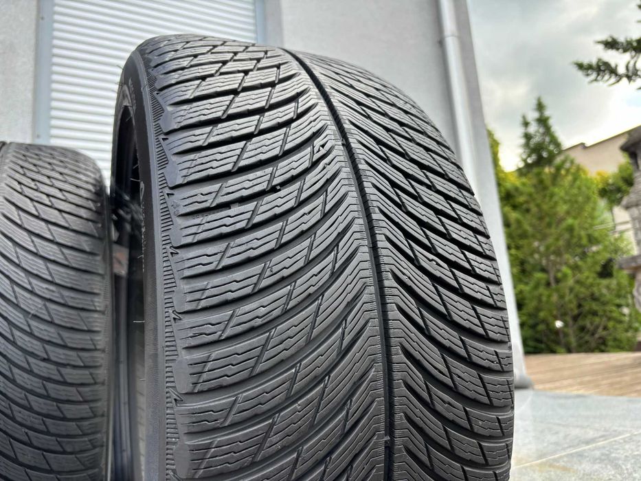 2szt zimowe 265/40R19 Michelin 7mm 2022/18r świetny stan! Z5076 gwar